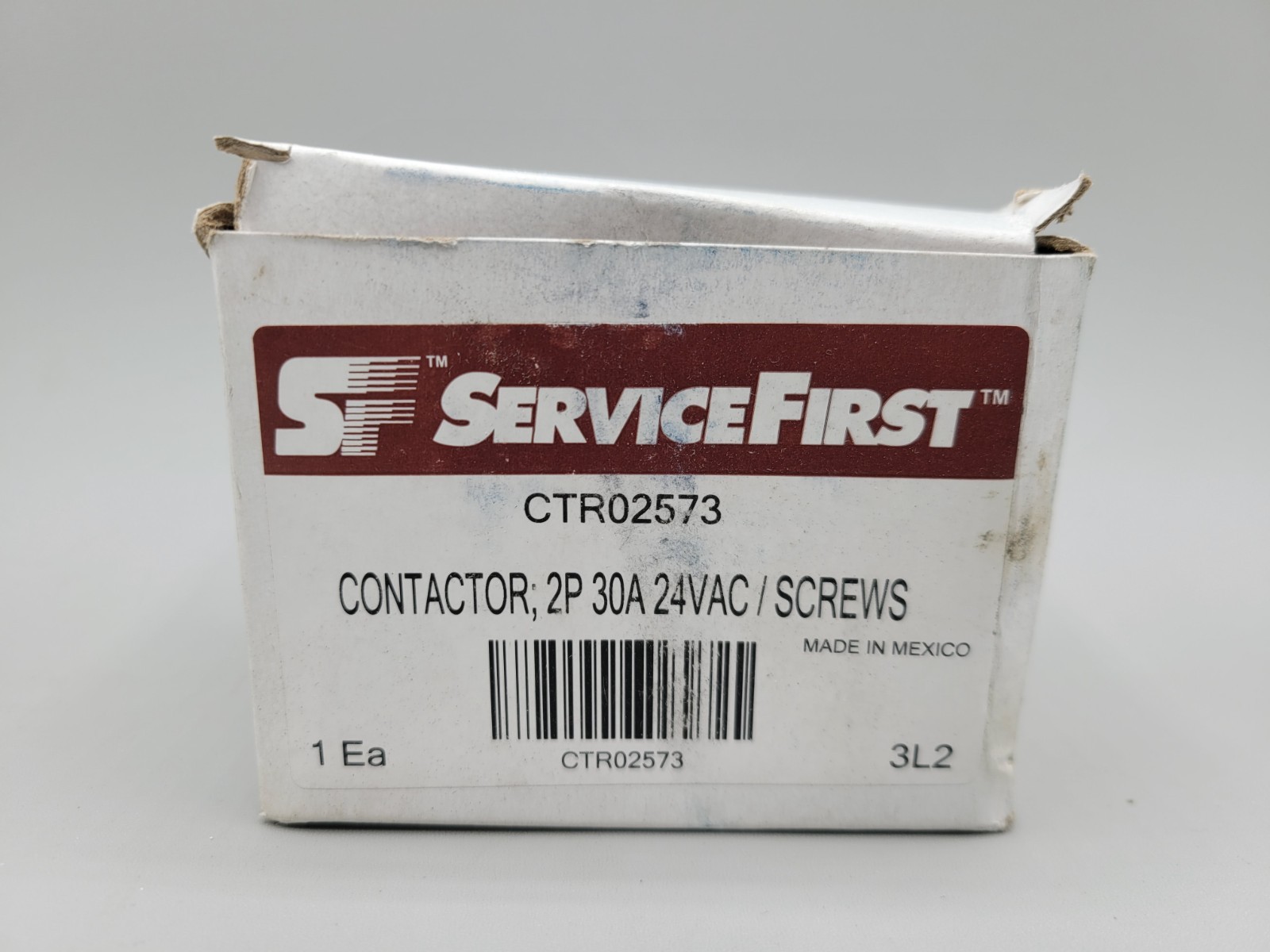 Genuine Service First / Trane 2P 30A Contactor 24V AC, CTR02573 Genuine Service First / Trane 2P 30A Contactor 24V AC, CTR02573