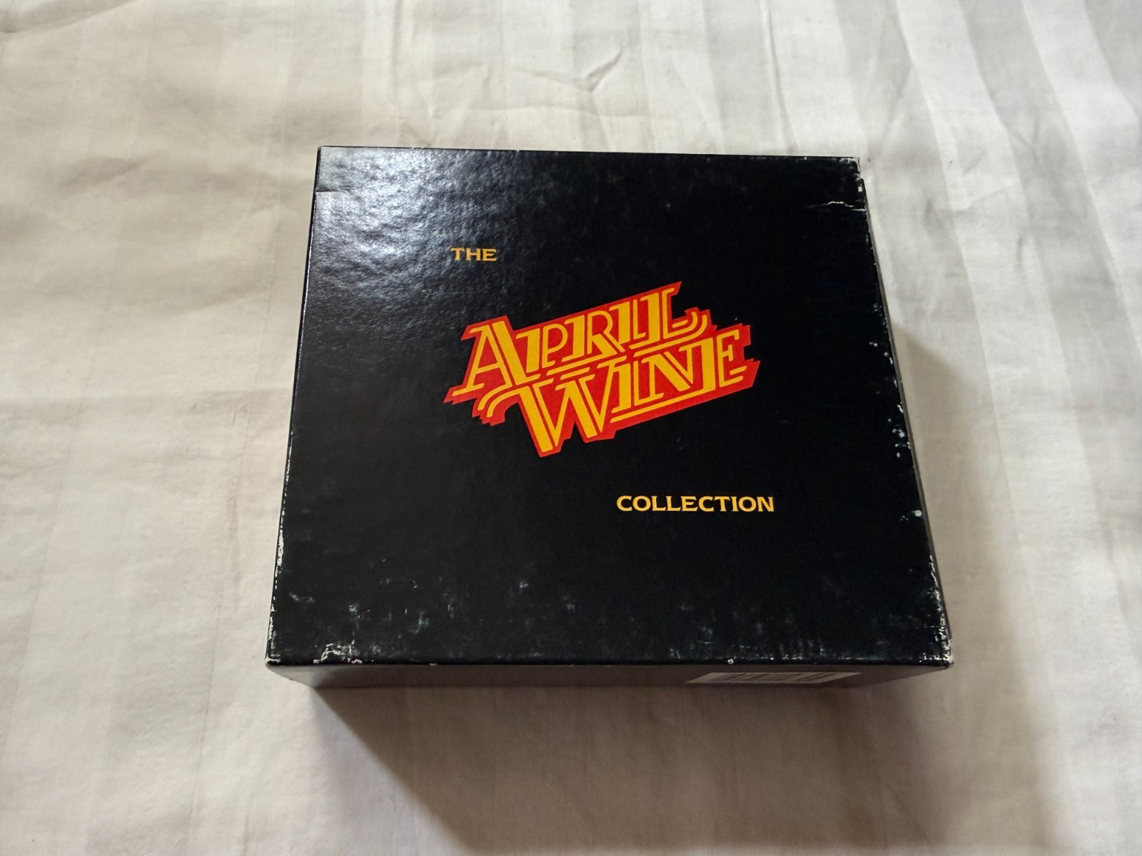 April Wine Collection Box Set 4CD 1991 Aquarius Import Canada 70s Rock OOP RARE April Wine Collection Box Set 4CD 1991 Aquarius Import Canada 70s Rock OOP RARE