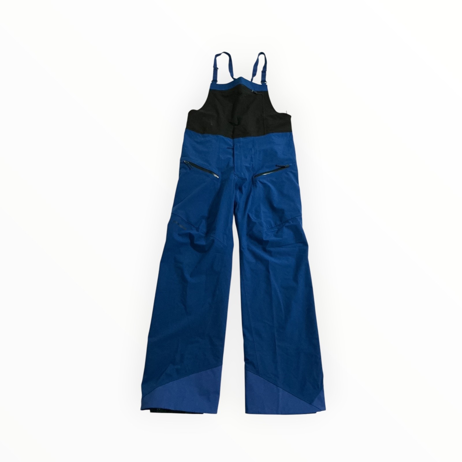 Patagonia SnowDrifter Bibs Clement Blue Large H2No Ski Snowboard Pants