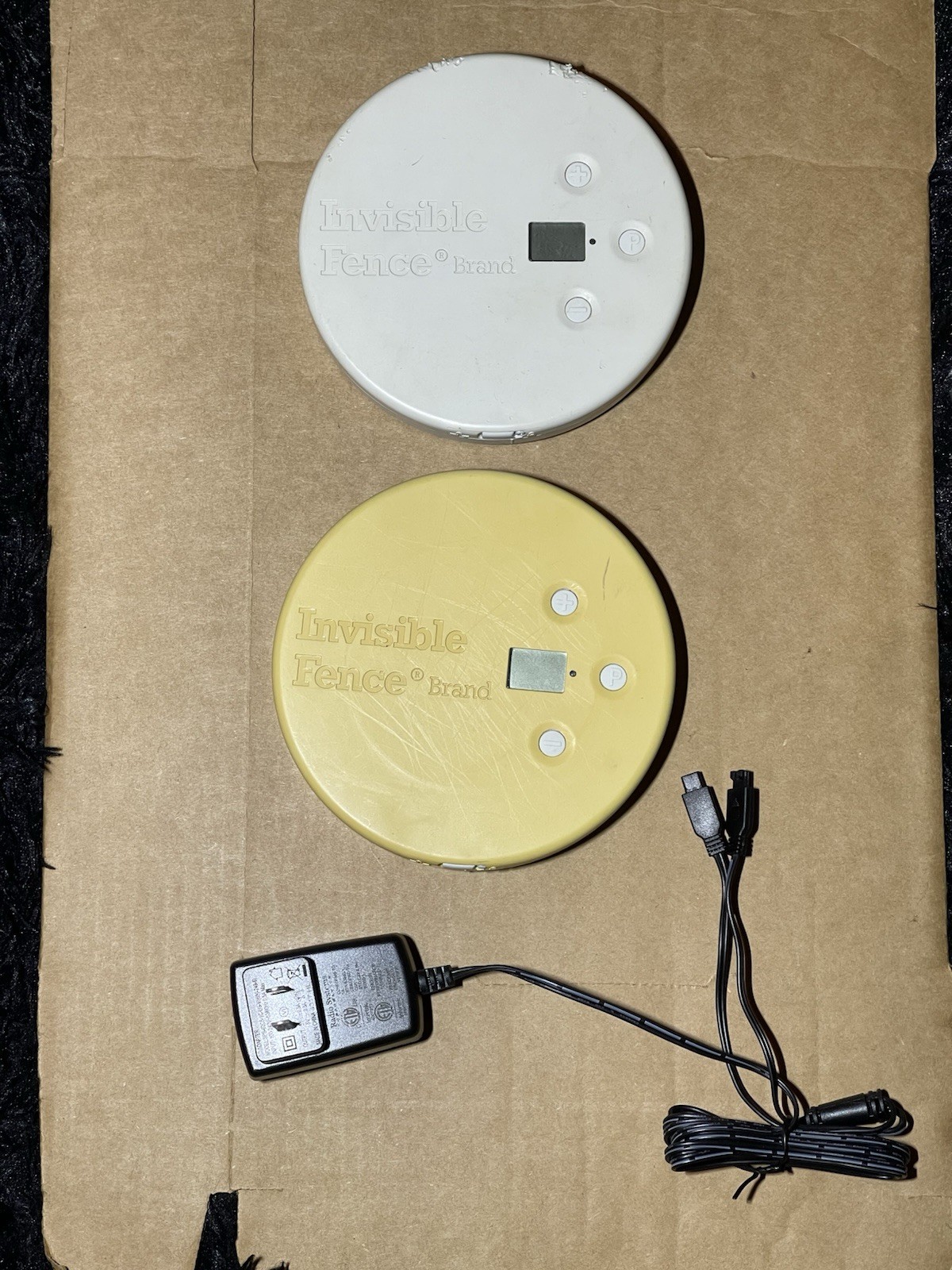 TWO Invisible Fence Indoor Shields Plus Dog Avoidance Transmitters With Charger