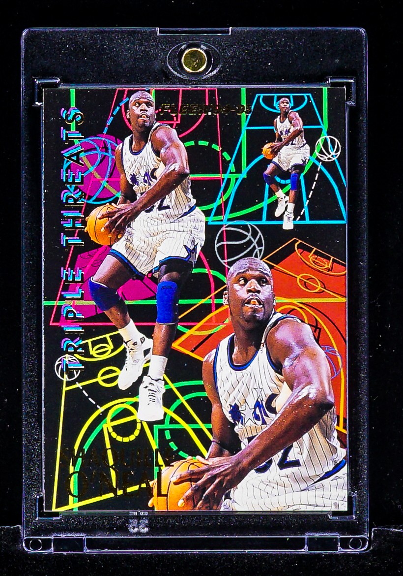 Shaquille O\'Neal REFRACTOR PRIZM CARD Orlando Magic Shaquille O\'Neal REFRACTOR PRIZM CARD Orlando Magic