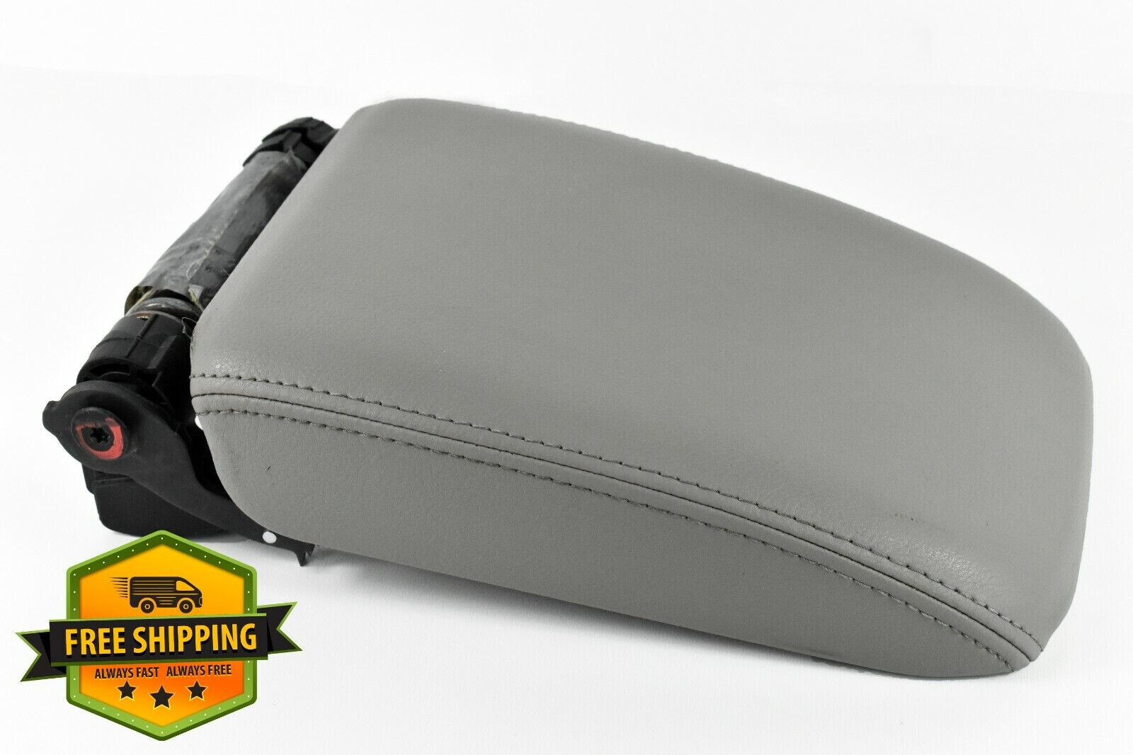 2007-2013 Volkswagen Eos Center Console Gray Leather Armrest Lid Assembly OEM 2007-2013 Volkswagen Eos Center Console Gray Leather Armrest Lid Assembly OEM