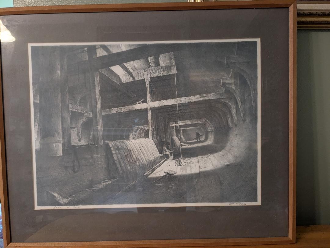 John A. Noble Lithograph  \