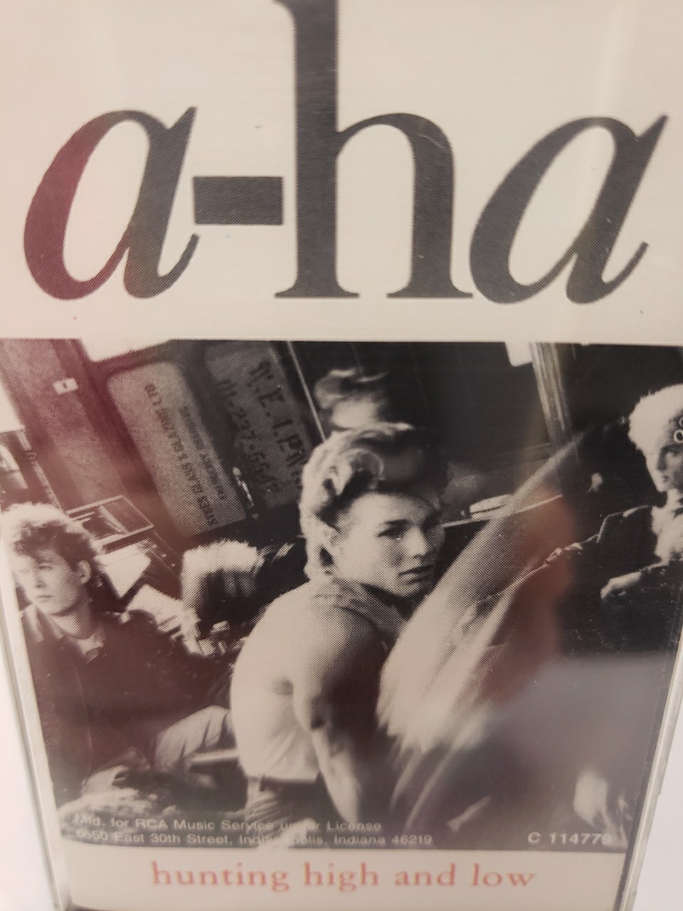 A-HA Hunting High and Low Cassette Tape 1985 Warner B. Take On Me NEW SEALED VTG