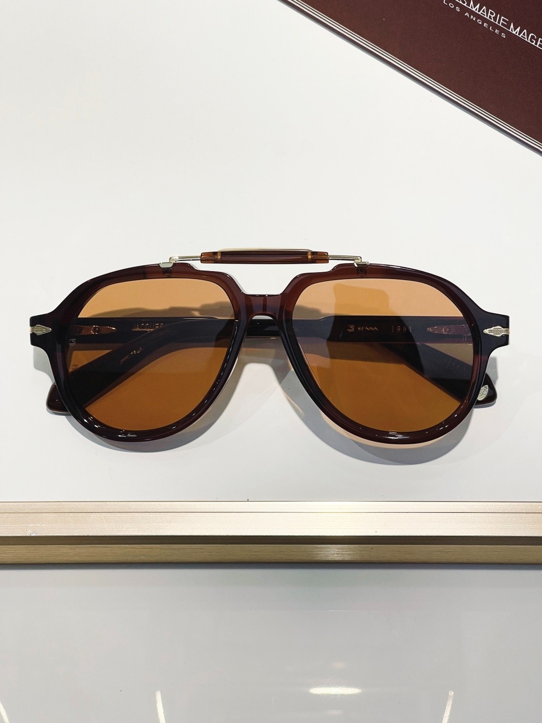Jacques Marie Mage 1991 Eclipse 2 Sunglasses 57-17-146 UV400 Jacques Marie Mage 1991 Eclipse 2 Sunglasses 57-17-146 UV400