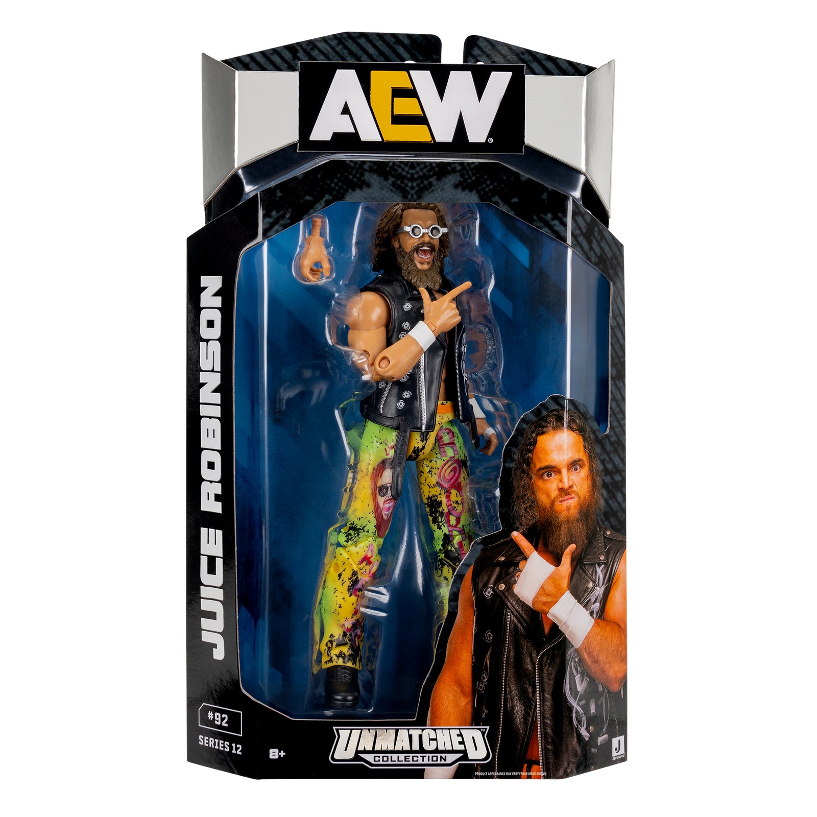 Juice Robinson - AEW Unmatched Series 12 Jazwares Toy Wrestling Figure