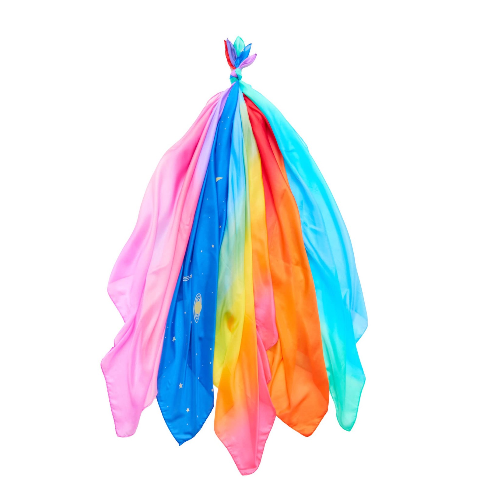 Sarah\'s Silks Set 5 Enchanted Playsilks - 100% Silk Play Scarves Kids And