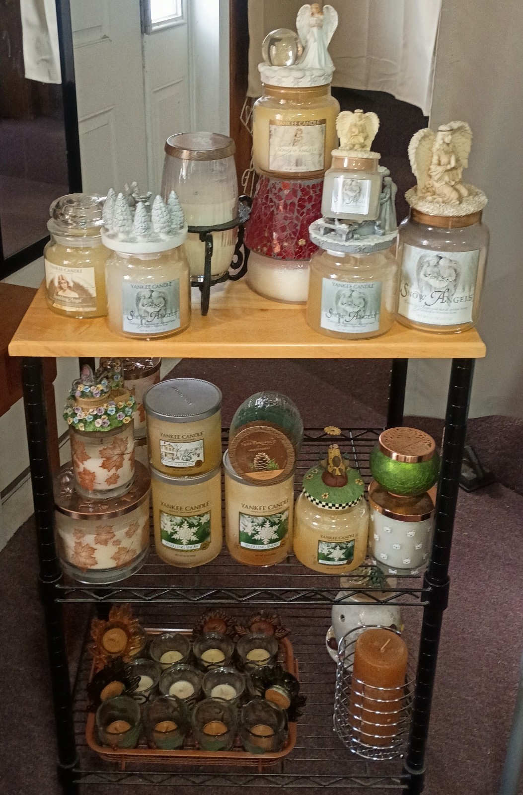 Vintage & Retired Yankee Candle Collection – Snow Angels, Sparkling Snow & More