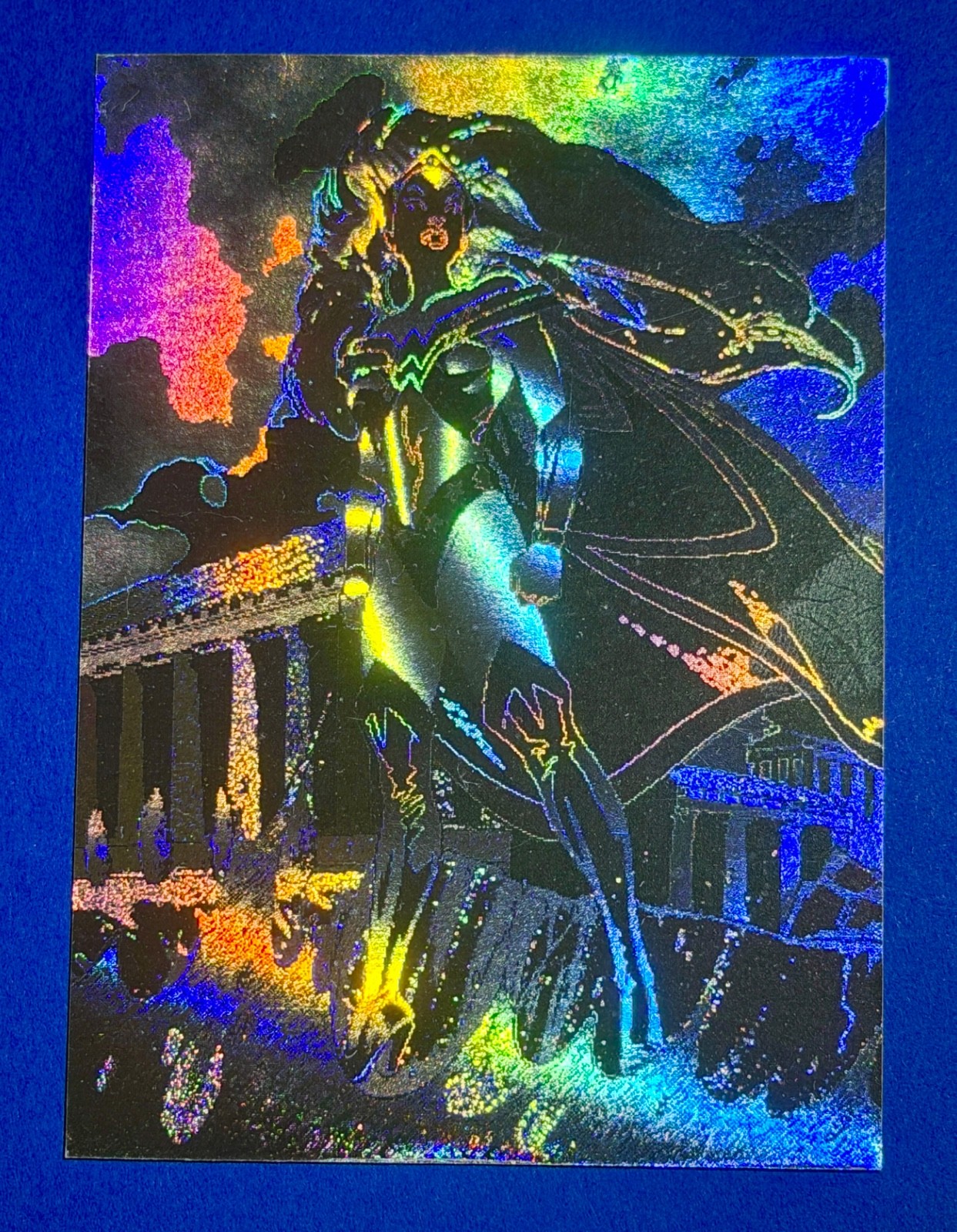 1996 DC vs, Marvel HOLOPIX Limited Edition #6 of 6 Amazon Ororo Rare 1996 DC vs, Marvel HOLOPIX Limited Edition #6 of 6 Amazon Ororo Rare