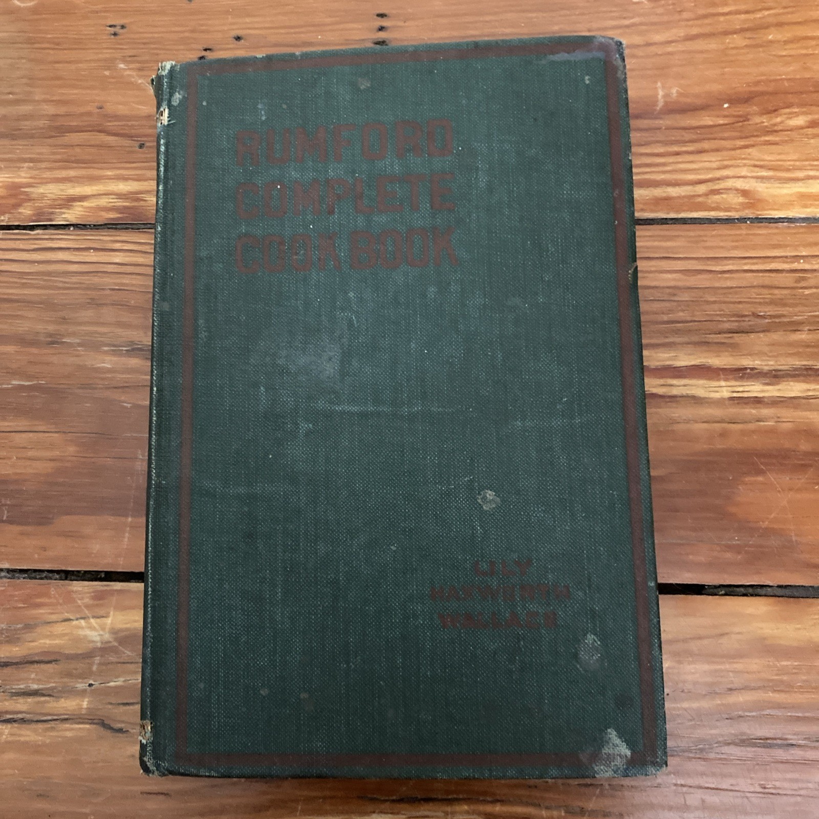 Antique 1908 RUMFORD Complete Cook Book Antique 1908 RUMFORD Complete Cook Book