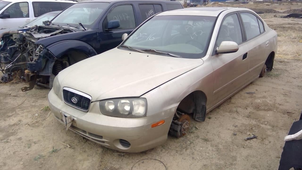 Passenger Right Front Door Glass Fits 01-06 ELANTRA 641412