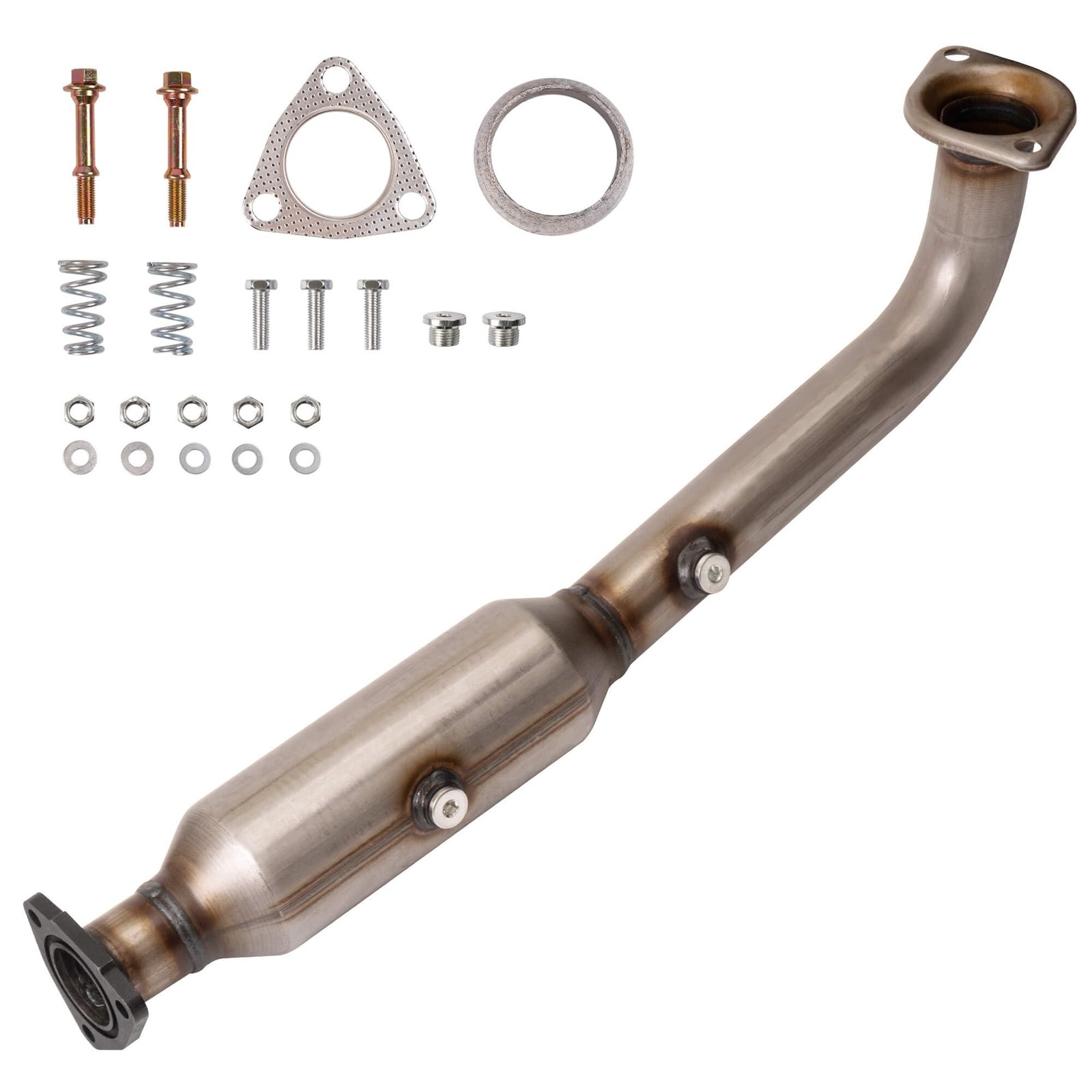 WRYNRQW 2.4L Front Catalytic Converter Kit Compatible Honda CRV 2007-2009 WRYNRQW 2.4L Front Catalytic Converter Kit Compatible Honda CRV 2007-2009