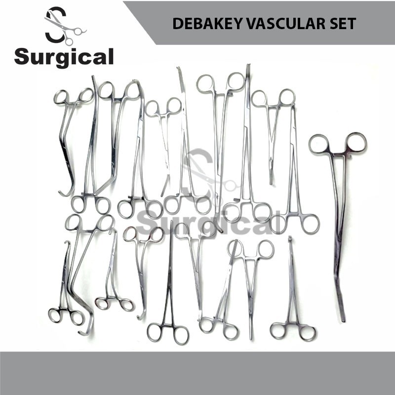 Vascular Clamps Surgery Instruments Debakey 20 PCs Surgical Instruments