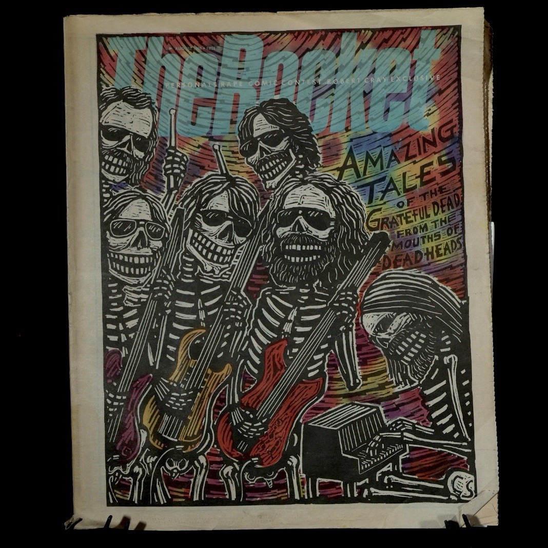 The Rocket — Aug 1988 — Seattle Music Scene — Amazing Tales Of The Grateful Dead