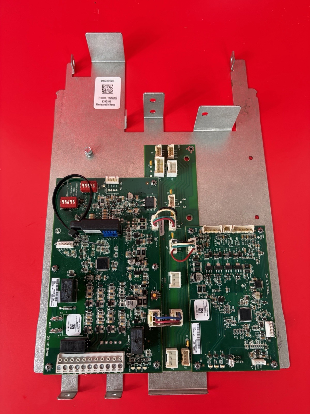 TRANE OEM 3-BOARD CONTROL ASSEMBLY D803401G04 K100104