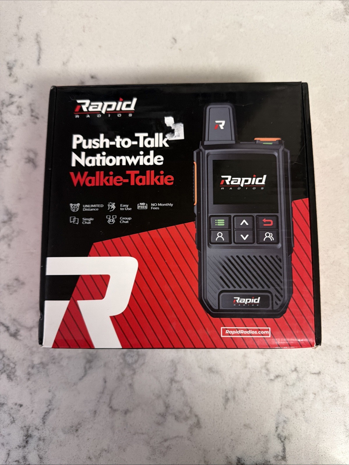 Rapid Radios G1 Push-to-Talk Walkie Talkie G1 MultiCarrier Nationwide LTE