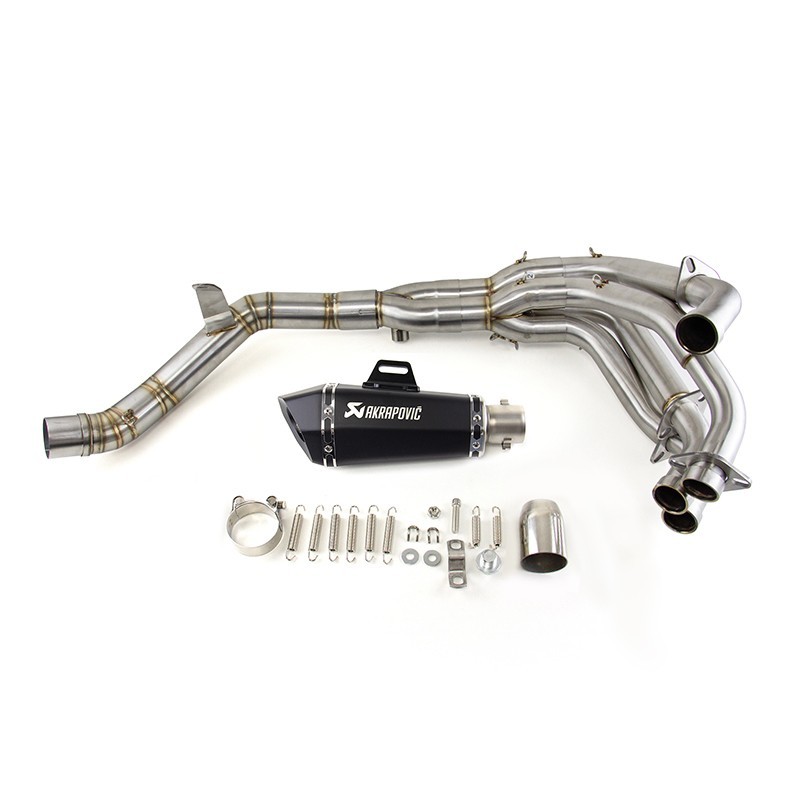 For Kawasaki Z900 2017-2026 Full Exhaust System Header Link Pipe Muffler Slip On