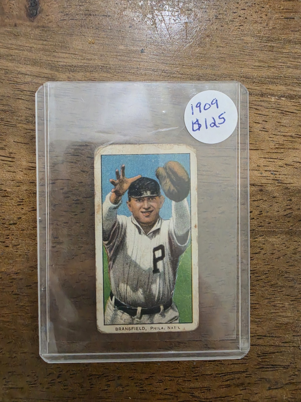 1909-11 T206 - Kitty Bransfield 150 Back (RC)