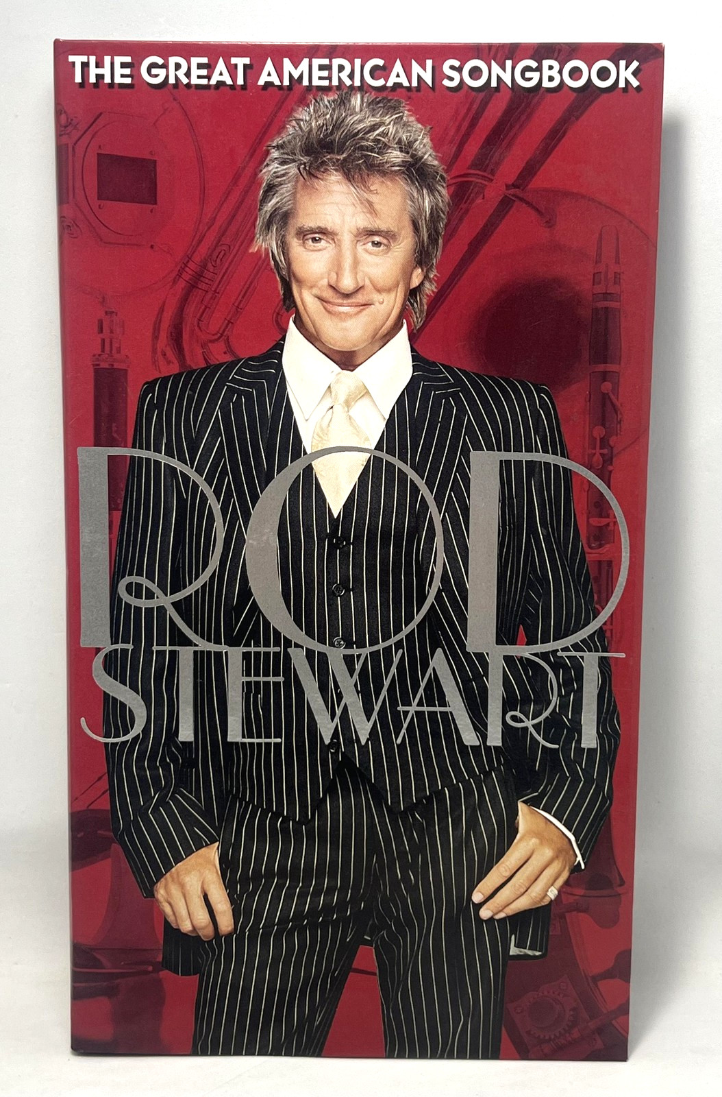 Vintage Rod Stewart 4 CD Box Set The Great American Songbook Red Jazz Vocal 2005 Vintage Rod Stewart 4 CD Box Set The Great American Songbook Red Jazz Vocal 2005