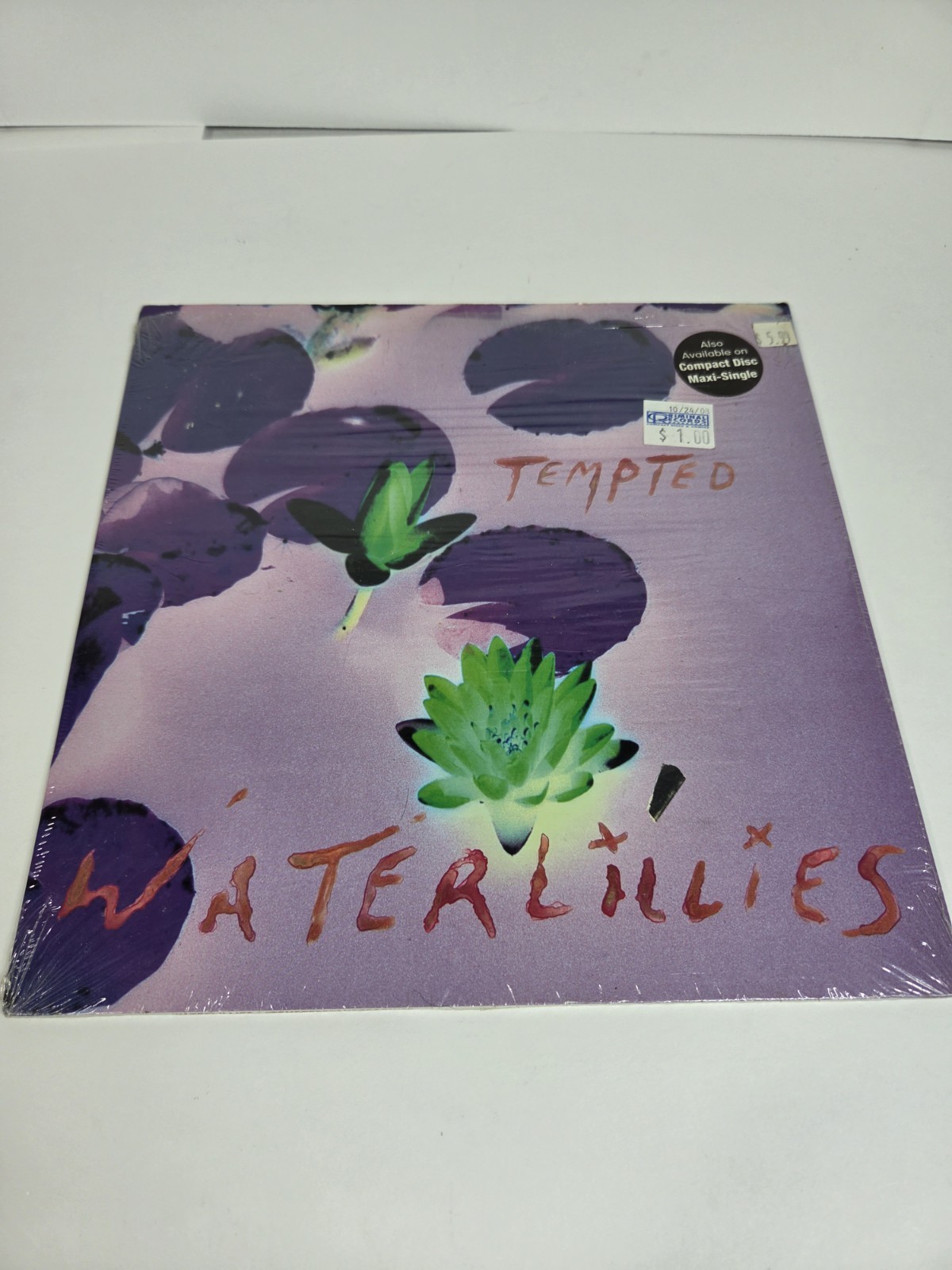 Tempted . The waterlilies vinyl 1994 Promo Vinyl Record Tempted . The waterlilies vinyl 1994 Promo Vinyl Record