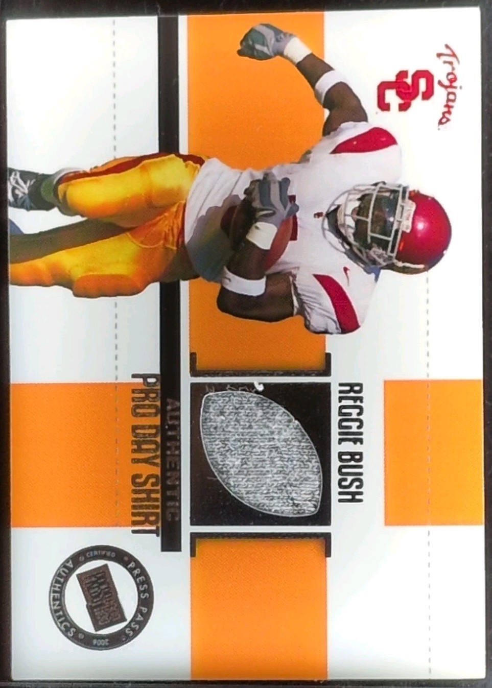 2006 Press Pass SE - Game-Used Jerseys Reggie Bush #JC/RB (MEM, RC)