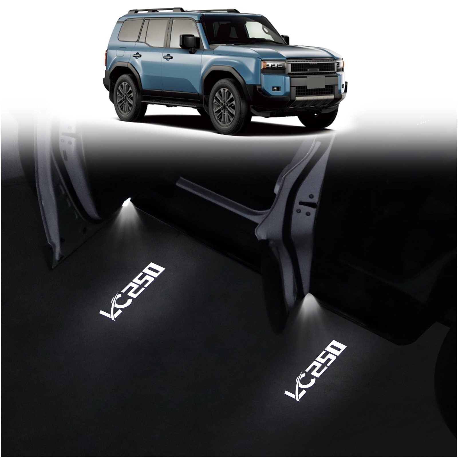 For 2024-2026 Toyota Land Cruiser 250 LC250 Car Door Welcome Light Accessories
