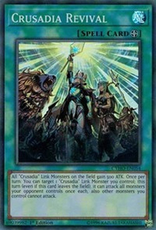 Yugioh - Crusadia Revival (Super Rare) (1st Edition) - CYHO-EN054 (P)