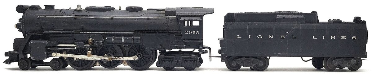 Lionel 2065 Vintage O 4-6-4 Hudson Steam Locomotive & 6026W Tender