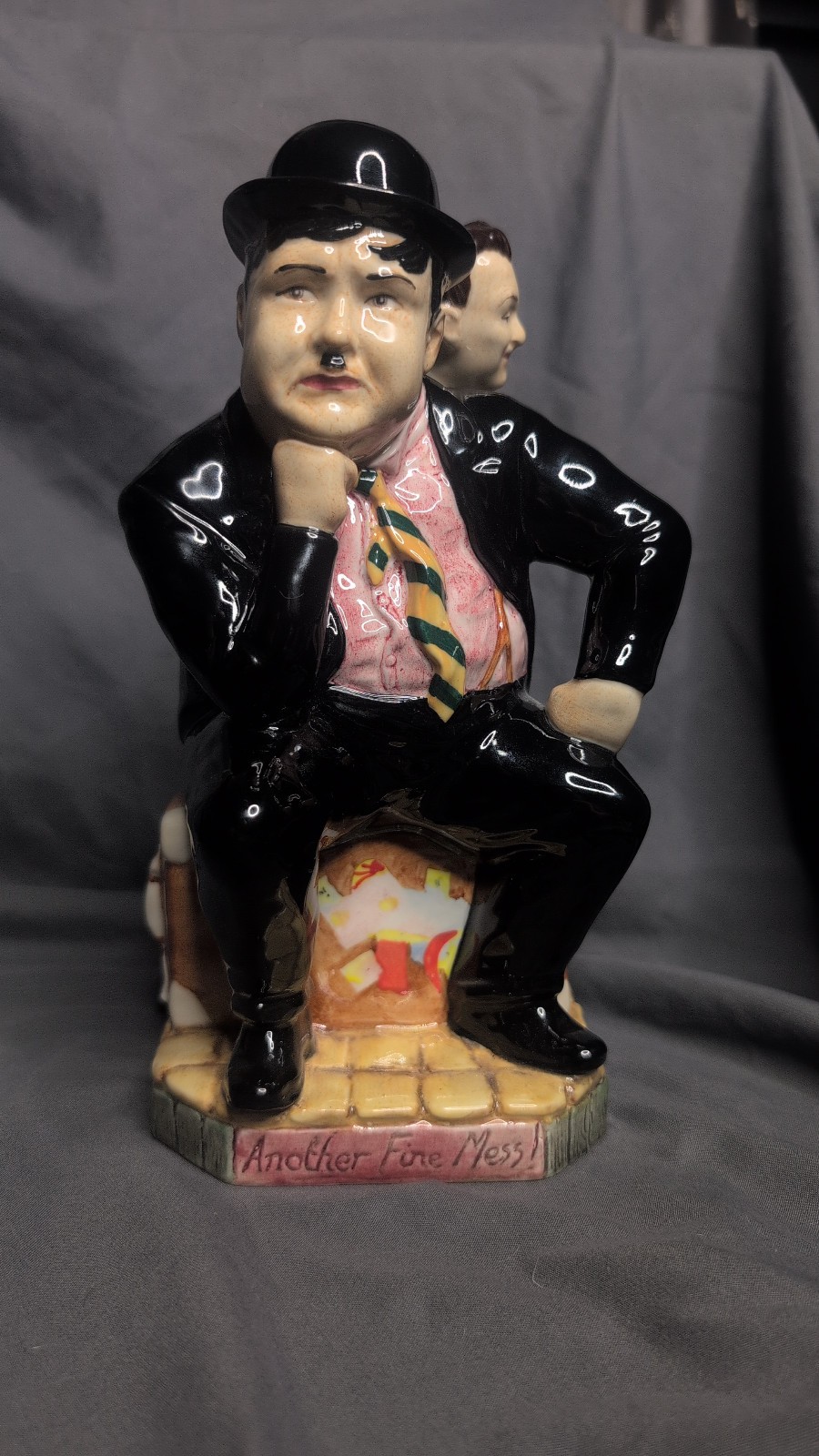 1994 Kevin Francis Kings of Comedy Laurel & Hardy Another Fine Mess #185