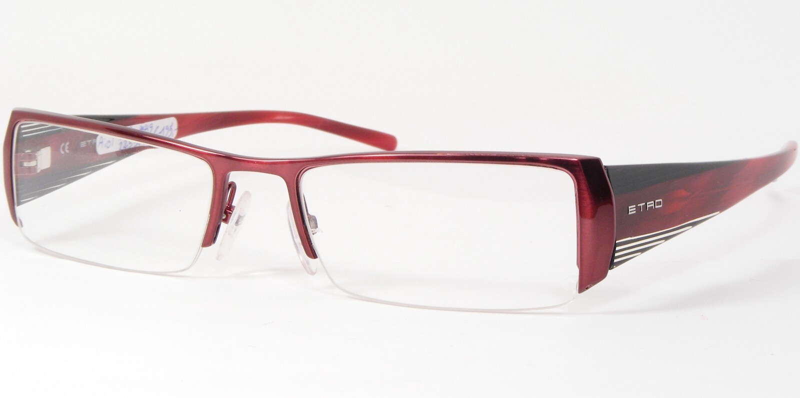 ETRO SE 9649 0SBY Bordeaux UNIQUE RARE EYEGLASSES GLASSES FRAME 52-17-140 Italy