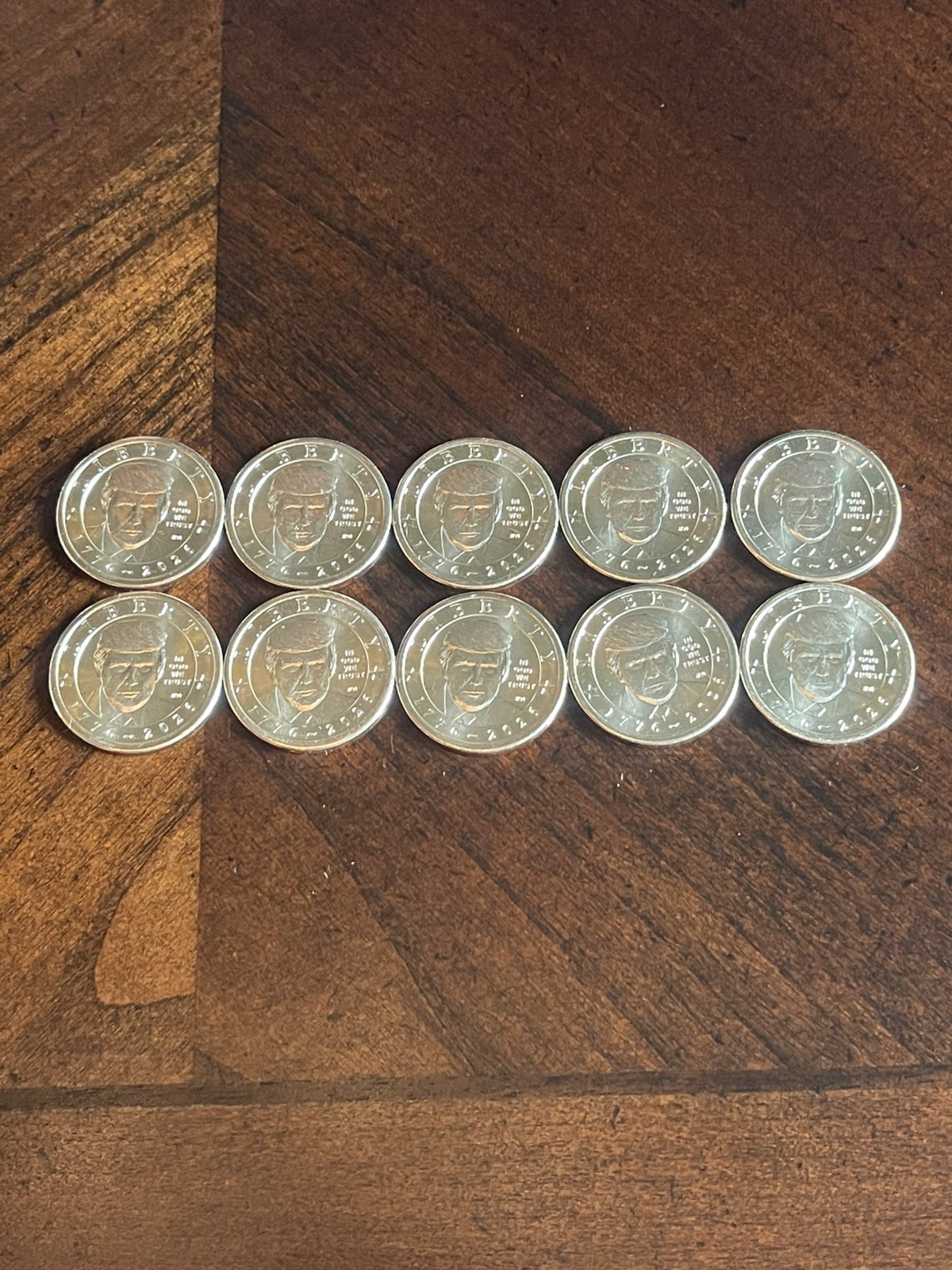 2026 P President Donald J. Trump $1 Semiquincentennial Coin US Mint ~ LOT OF 10 2026 P President Donald J. Trump $1 Semiquincentennial Coin US Mint ~ LOT OF 10