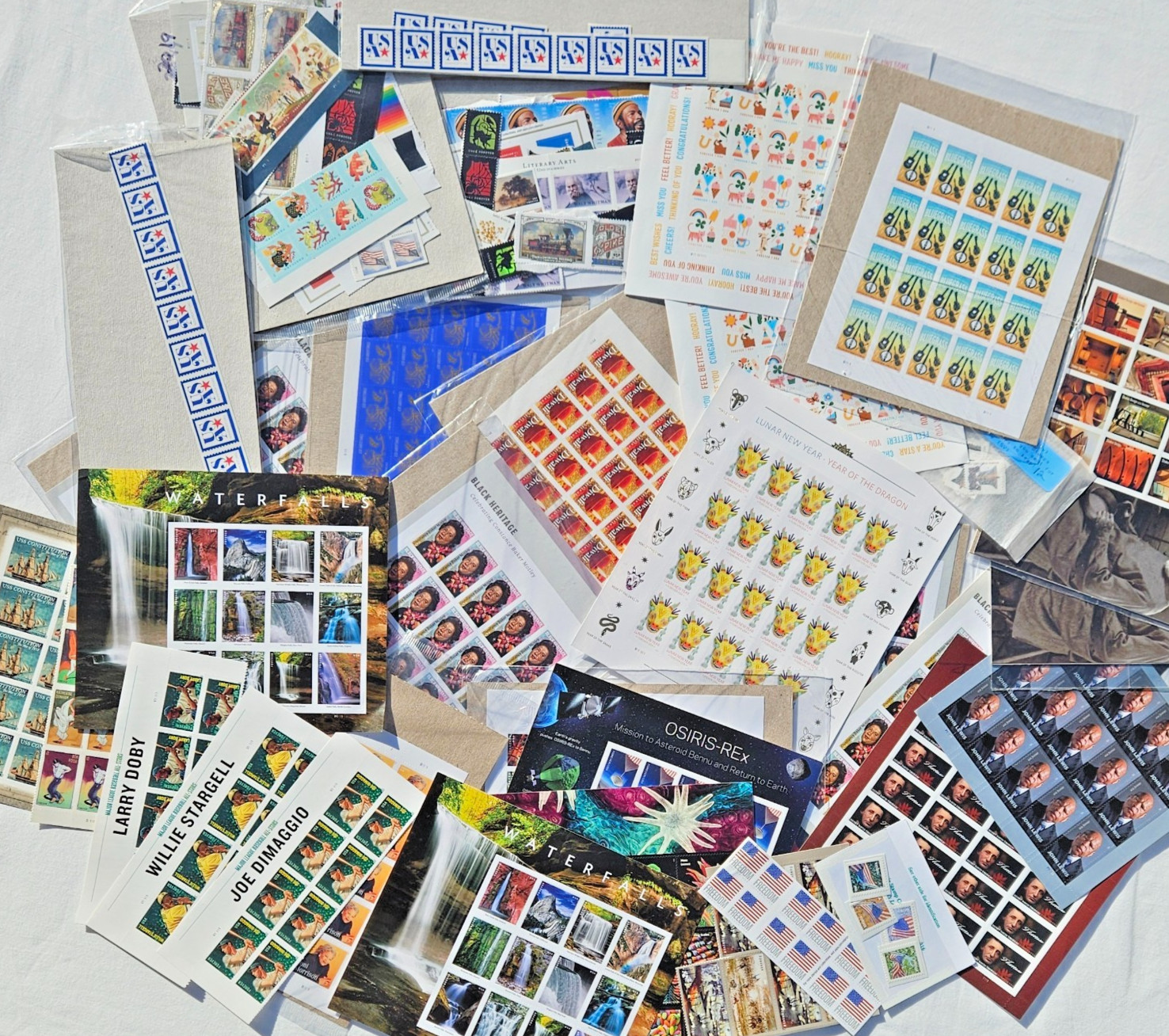 Big Lot of 720 USPS Postage Forever Stamps Sheets - NEW- Unused Face Value $590 Big Lot of 720 USPS Postage Forever Stamps Sheets - NEW- Unused Face Value $590