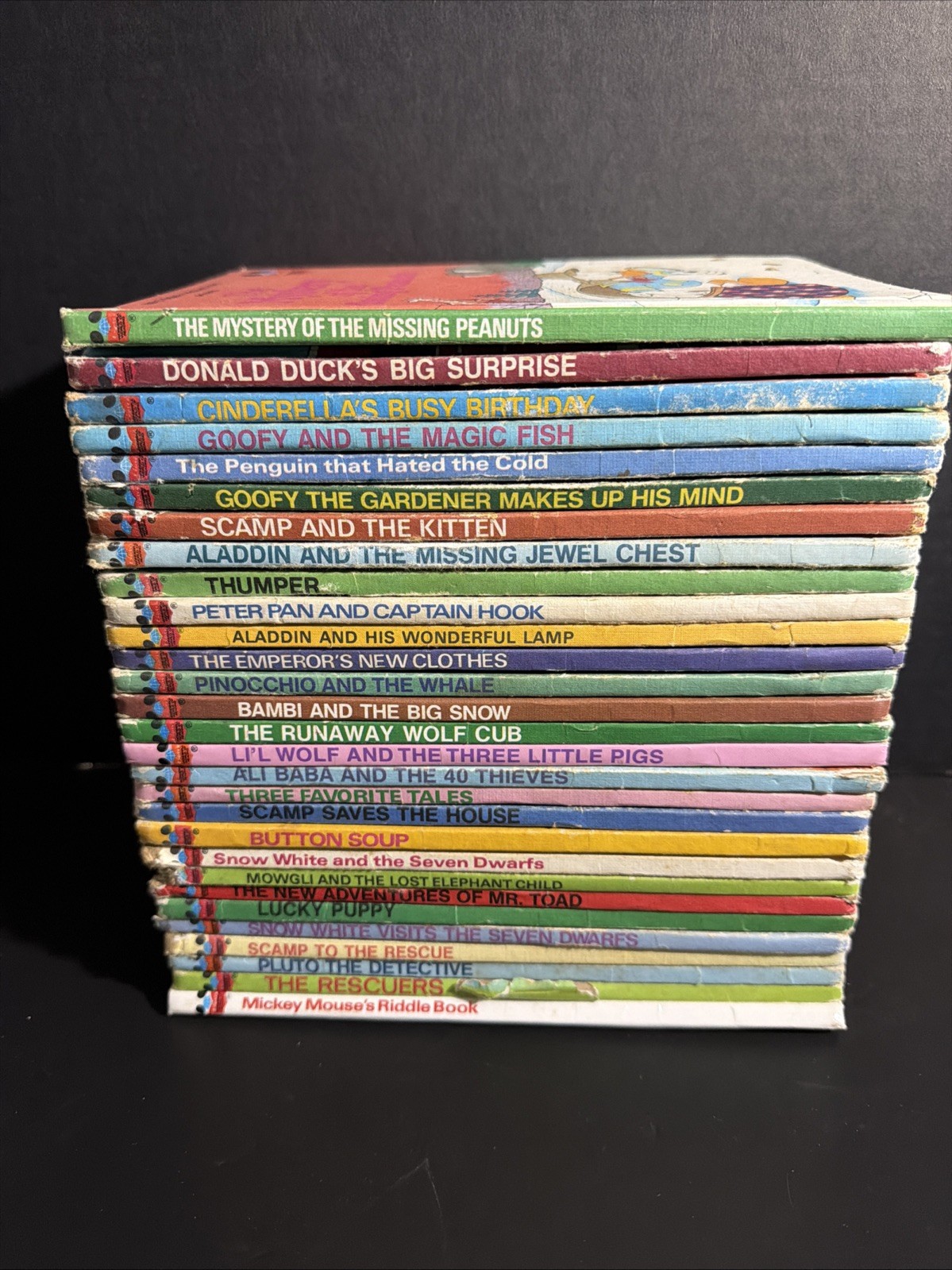 Vintage Disney’s Wonderful World of Reading Hardcover Lot Of 29 Books