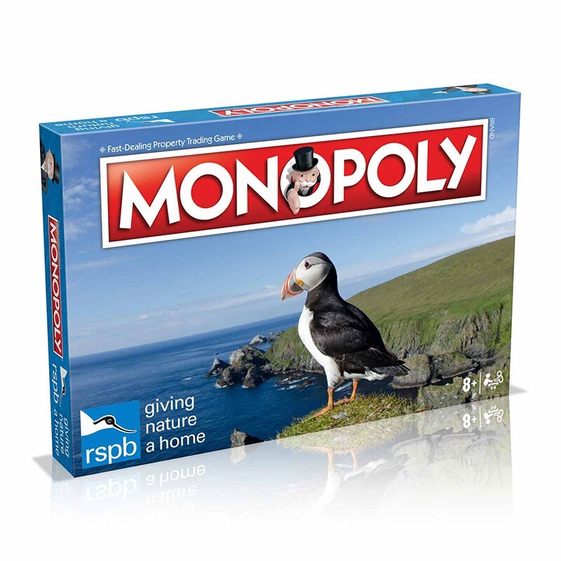 UK MONOPOLY BOARD GAME RSPB ROYAL SOCIETY FOR PROTECTION OF BIRDS EDITION NEW UK MONOPOLY BOARD GAME RSPB ROYAL SOCIETY FOR PROTECTION OF BIRDS EDITION NEW