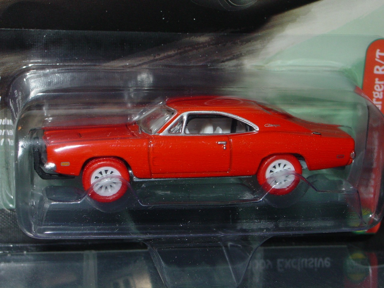 JOHNNY WHITE LIGHTNING 1969 CHARGER COUNTRY MUSCLE CHASE CAR -Orange MIP