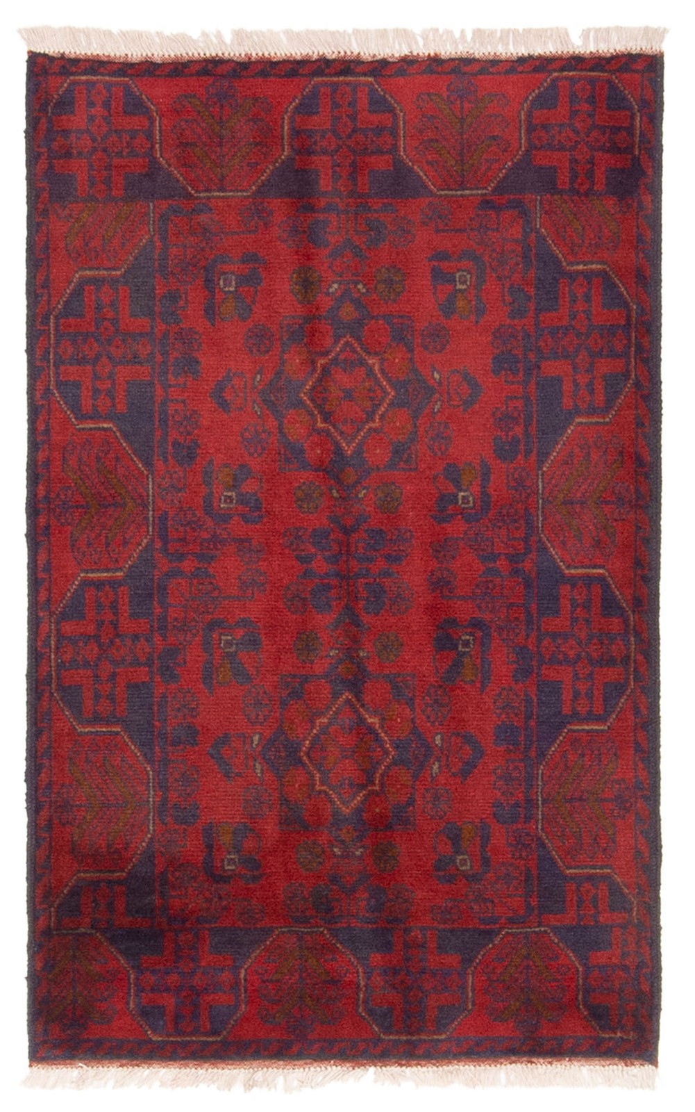 Traditional Vintage Hand-Knotted Area Rug 2'6