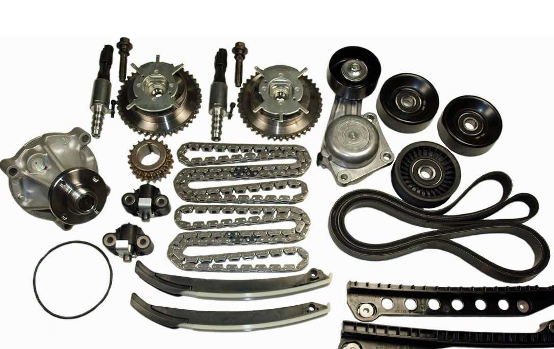 Engine Timing Chain and Accessory Drive Belt Kit with Water Pump 9-0391SBK6A Engine Timing Chain and Accessory Drive Belt Kit with Water Pump 9-0391SBK6A