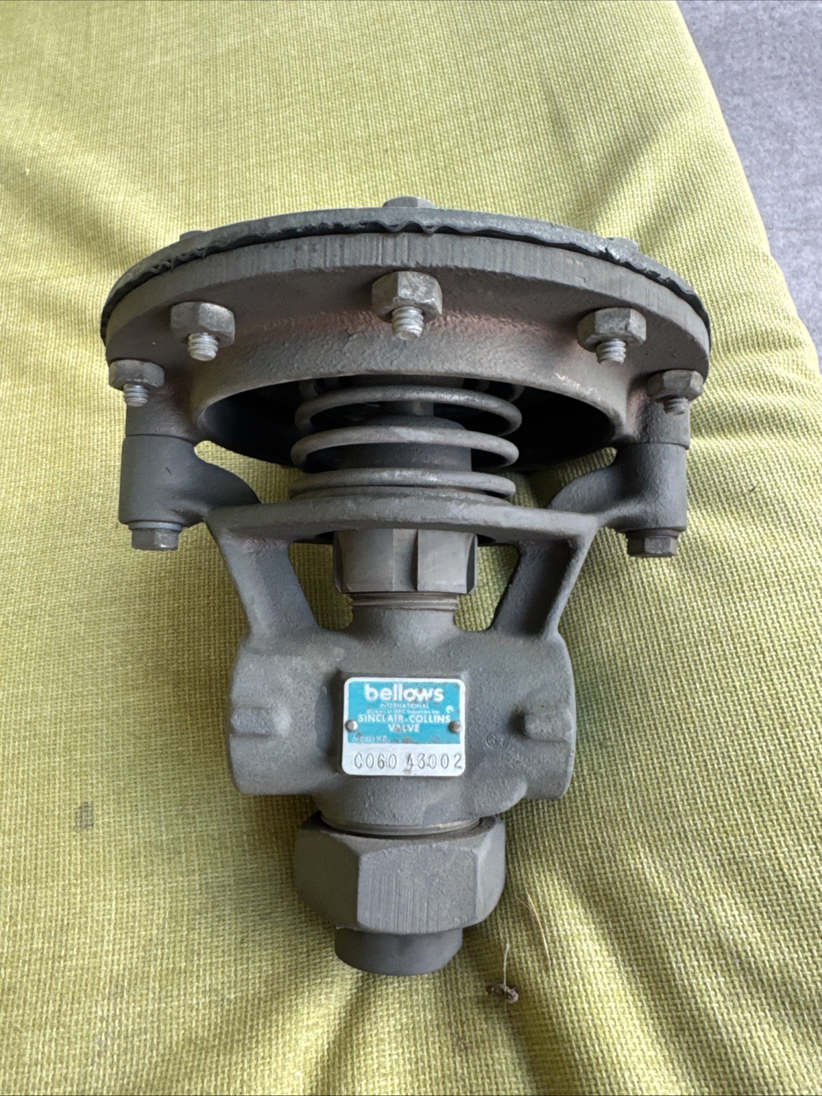 Sinclair-Collins Bellows Control Valve Brass C060 43002 C06043002 New Old Stock Sinclair-Collins Bellows Control Valve Brass C060 43002 C06043002 New Old Stock