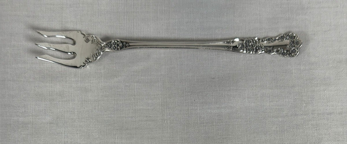 Gorham Sterling Silver Buttercup Oyster Fork Seafood 5 1/2\