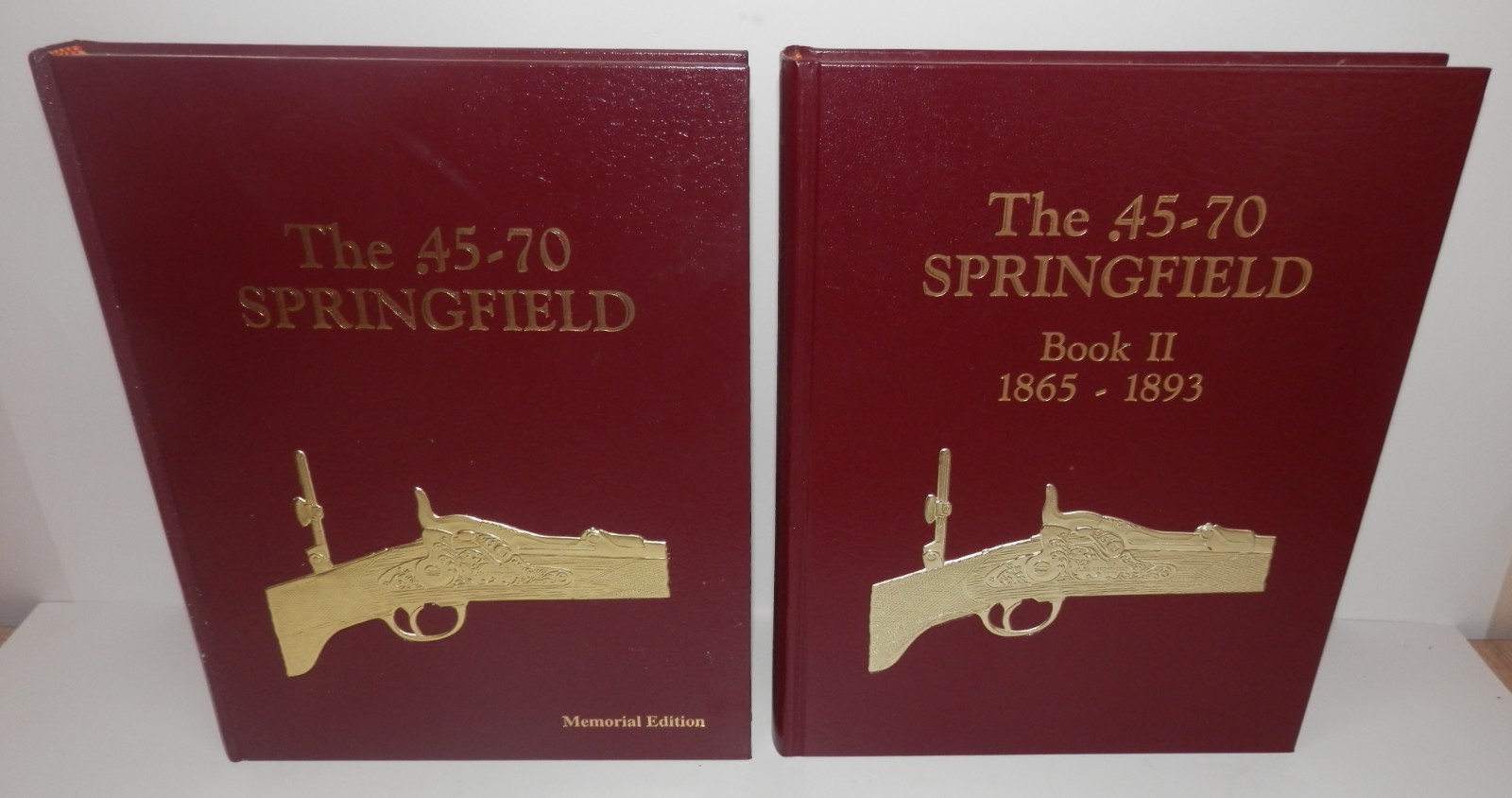 The .45-70 Springfield Books Book I &Book II 1865-1893 by Albert J Frasca SIGNED