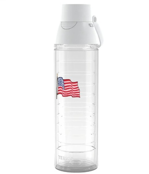 Tervis American Flag Made in USA Double Walled Insulated Tumbler, 24fl.oz