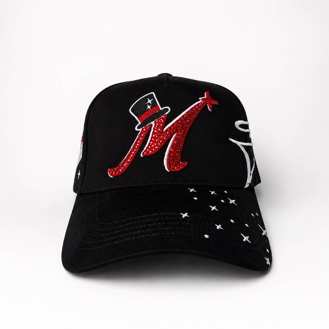 31 HATS - THIRTY ONE HATS x EL MAGO - Black Snapback Hat 31 HATS - THIRTY ONE HATS x EL MAGO - Black Snapback Hat