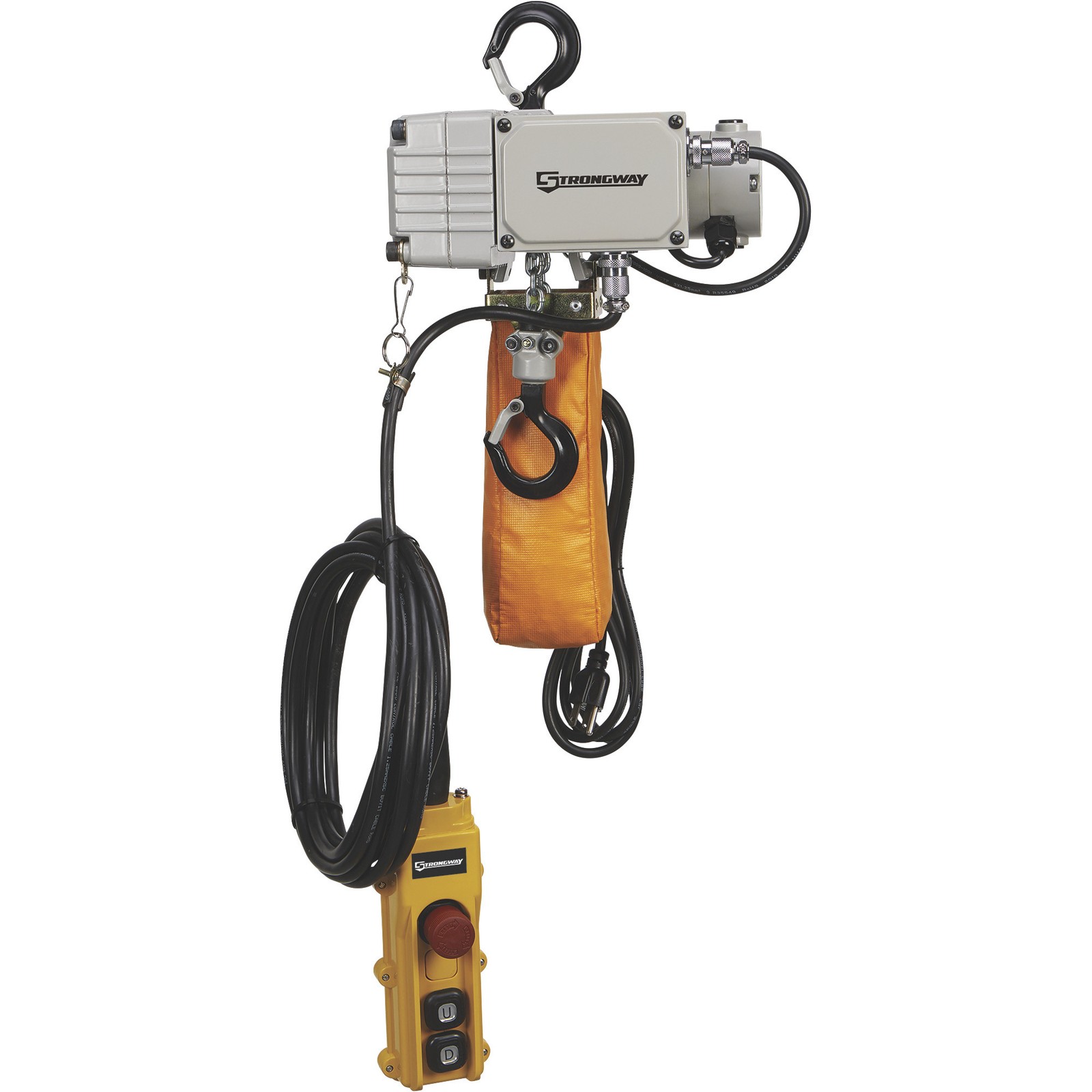 Strongway Mini Electric Chain Hoist, 500-Lb. Capacity, 16.4ft. Lift Strongway Mini Electric Chain Hoist, 500-Lb. Capacity, 16.4ft. Lift