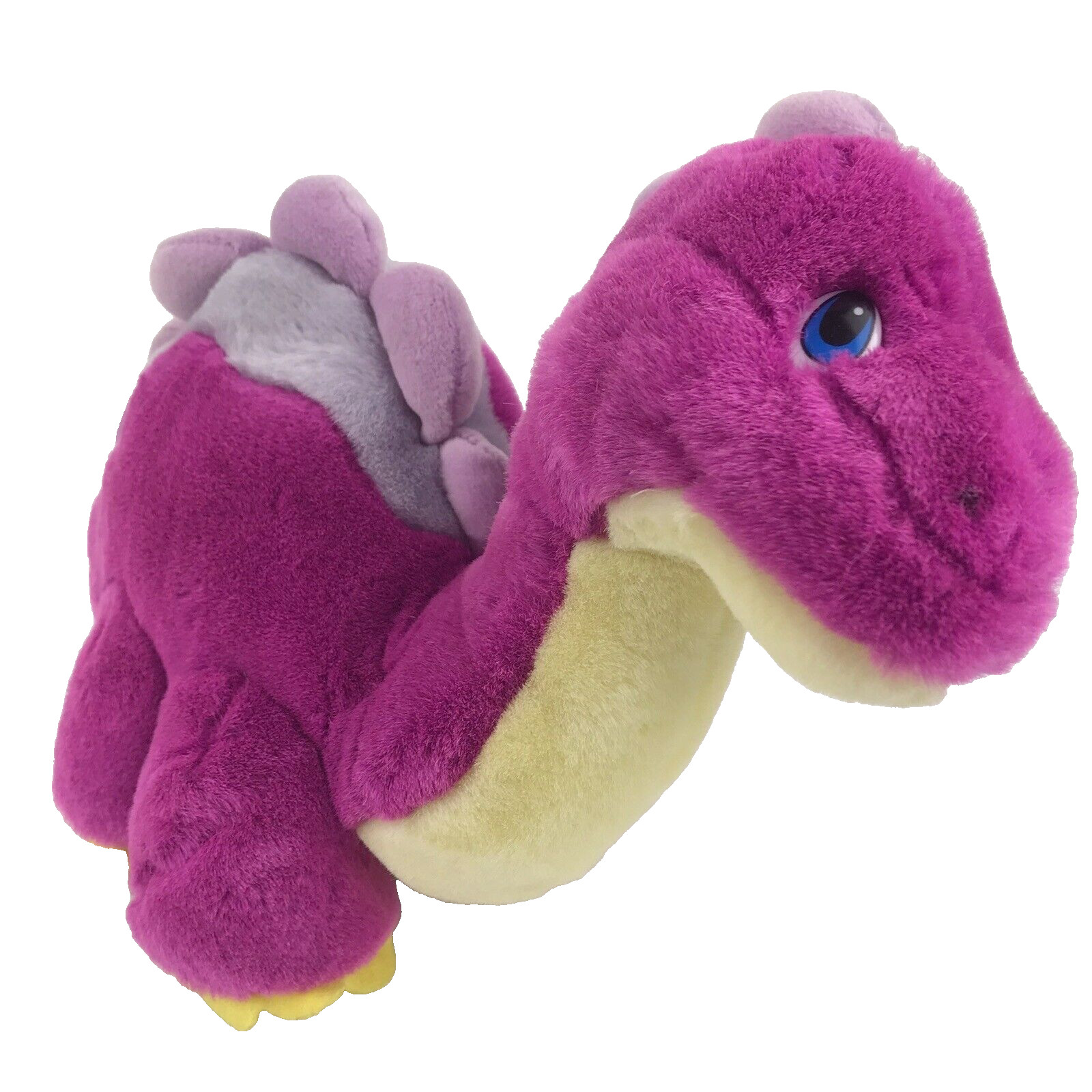Vintage Westcliff Collection Purple Yellow Dinosaur Plush 8 Vintage Westcliff Collection Purple Yellow Dinosaur Plush 8