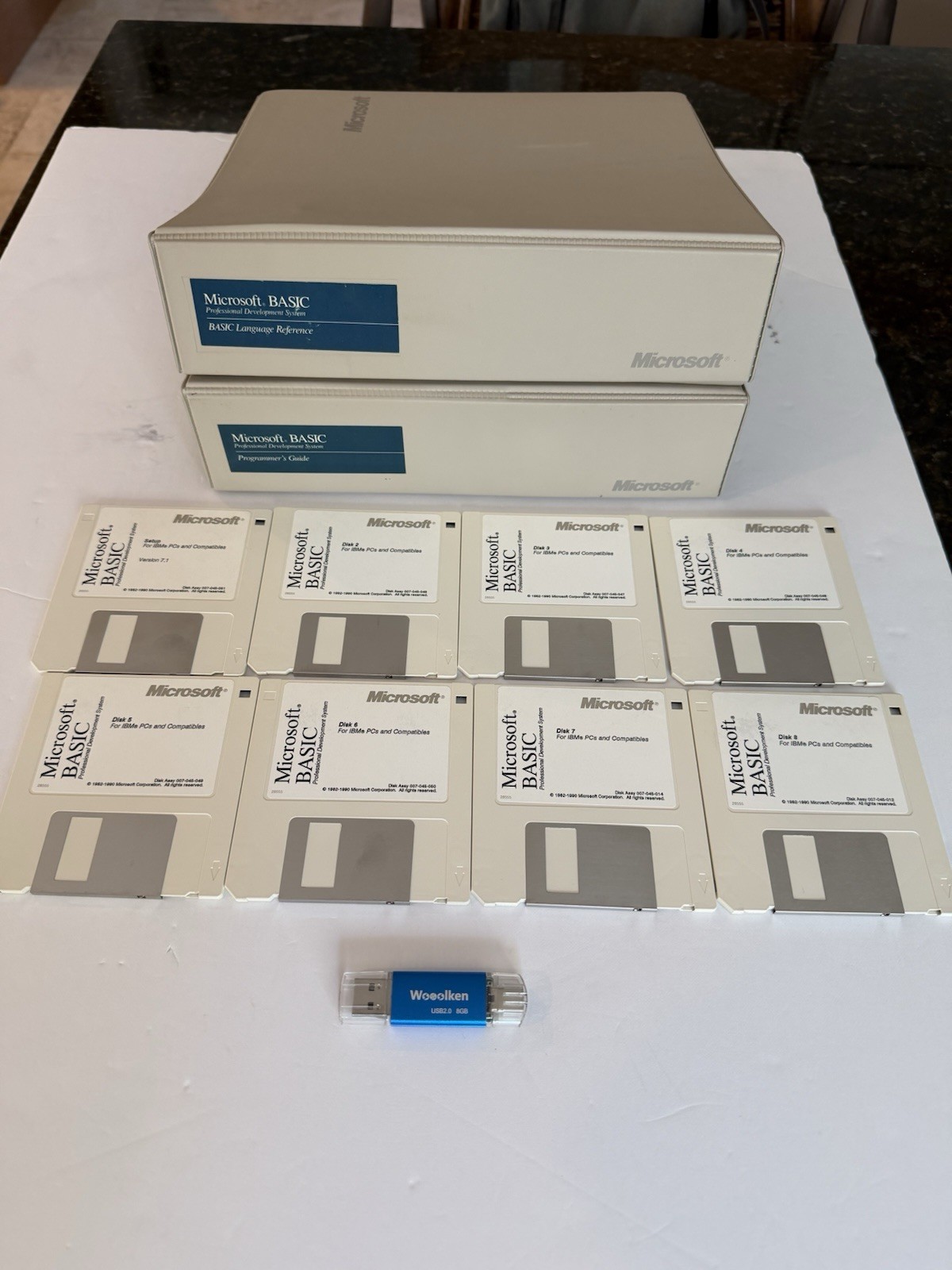Microsoft Basic 7.1 Professional Development System PDS QuickBasic Vintage 1990