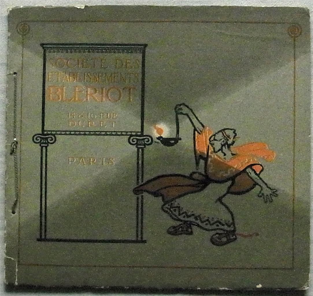 BLERIOT Automobile Lighting Products Lamps Sales Catalogue 1906-1907 FRENCH TEXT