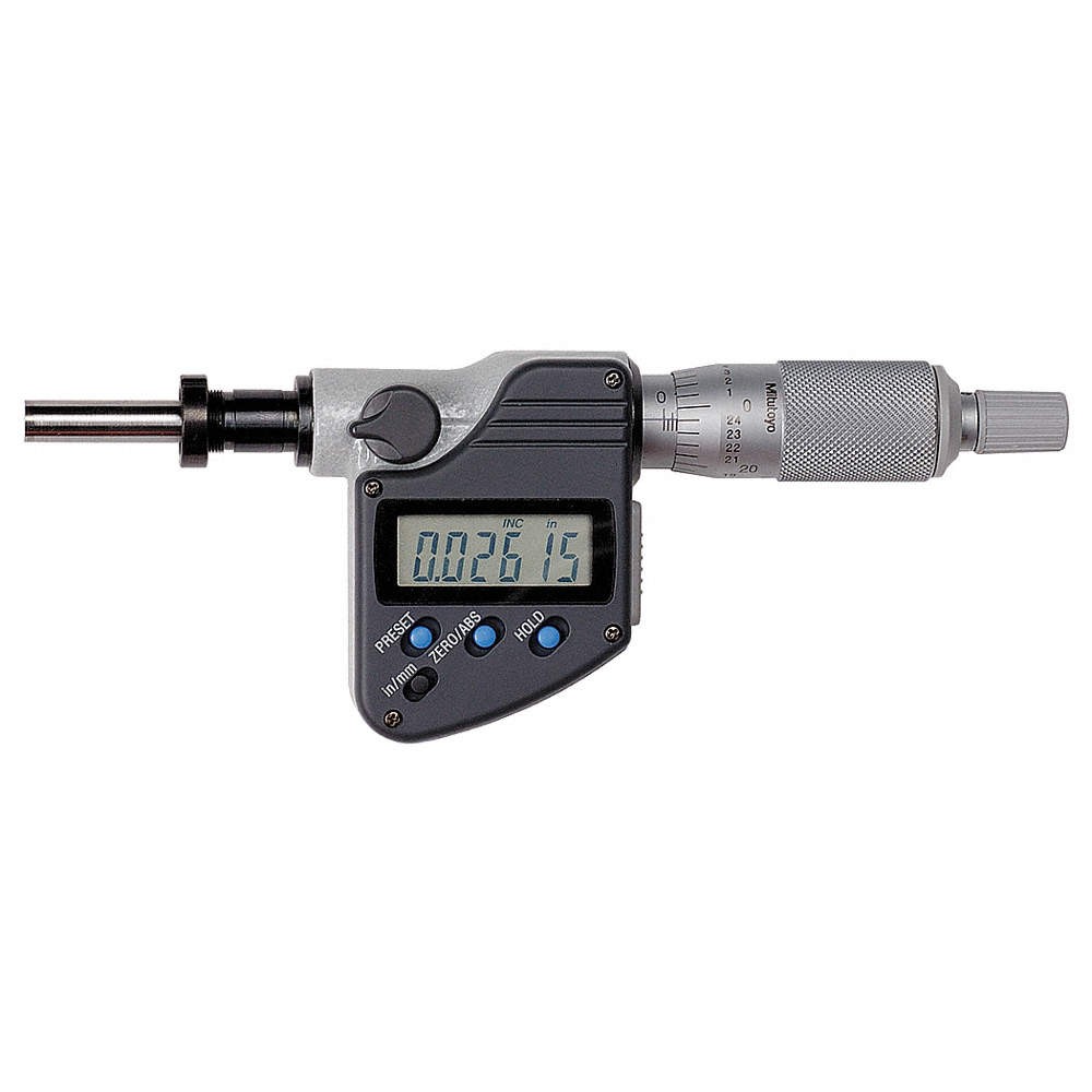MITUTOYO 350-352-30 Electronic Micrometer Head,0 to 1 In 4CGH9