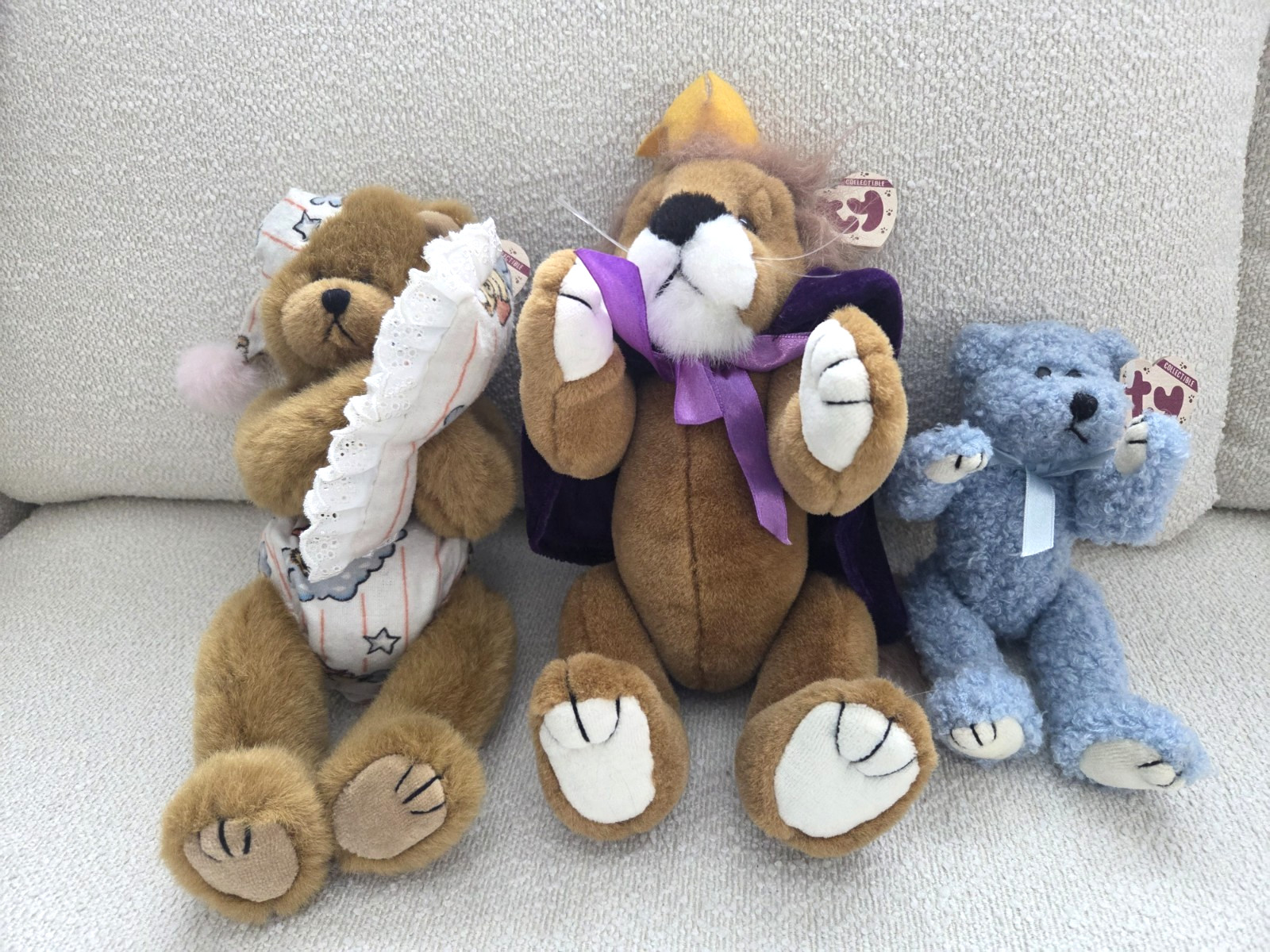 3 TY Attic Treasures Collection & 4 TY Plush Toys - With Tags & 3 TY Attic Treasures Collection & 4 TY Plush Toys - With Tags &