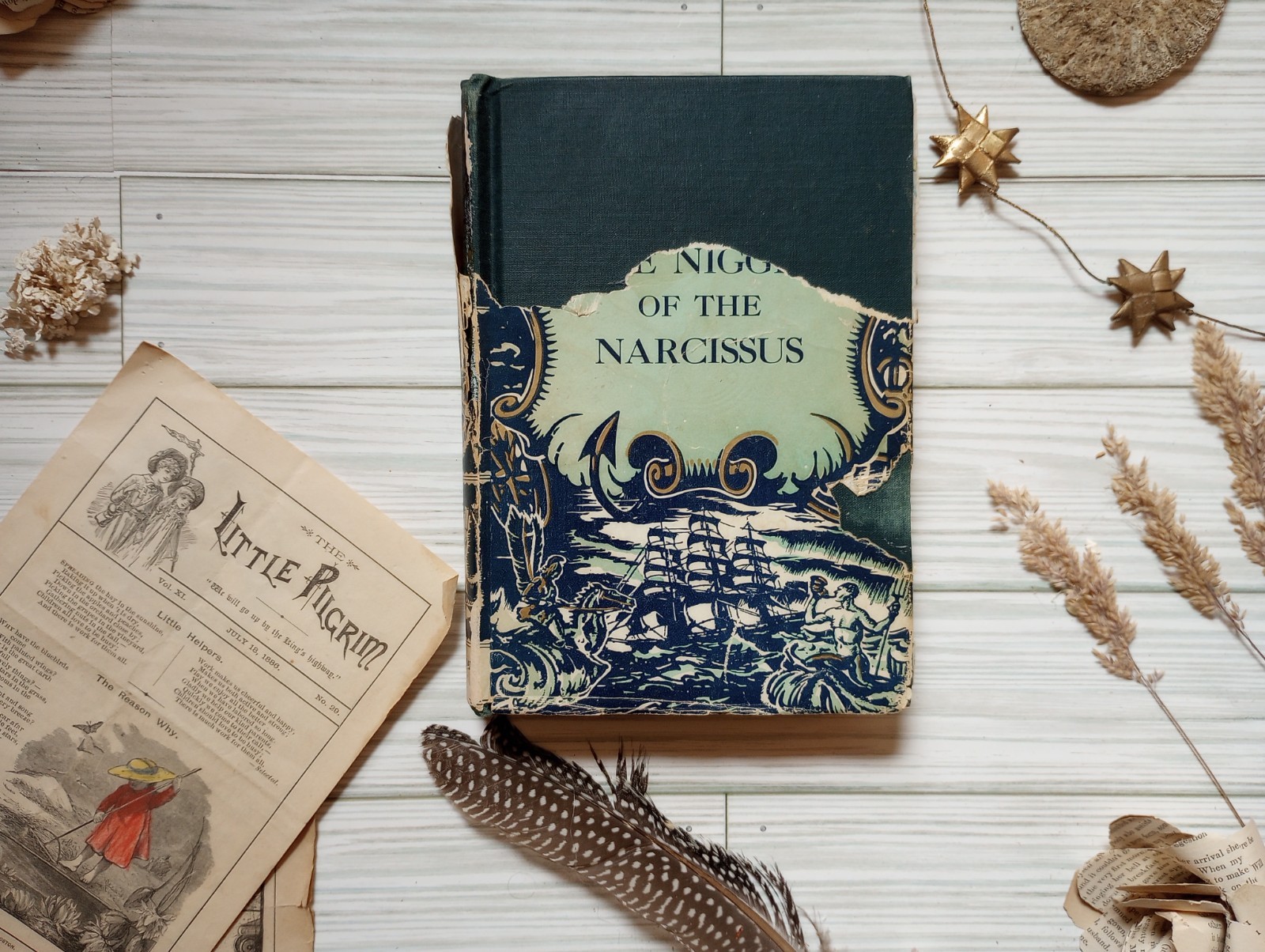 Vintage 1944 The Nigger of the Narcissus by Joseph Conrad HCDJ Doubleday Doran Vintage 1944 The Nigger of the Narcissus by Joseph Conrad HCDJ Doubleday Doran