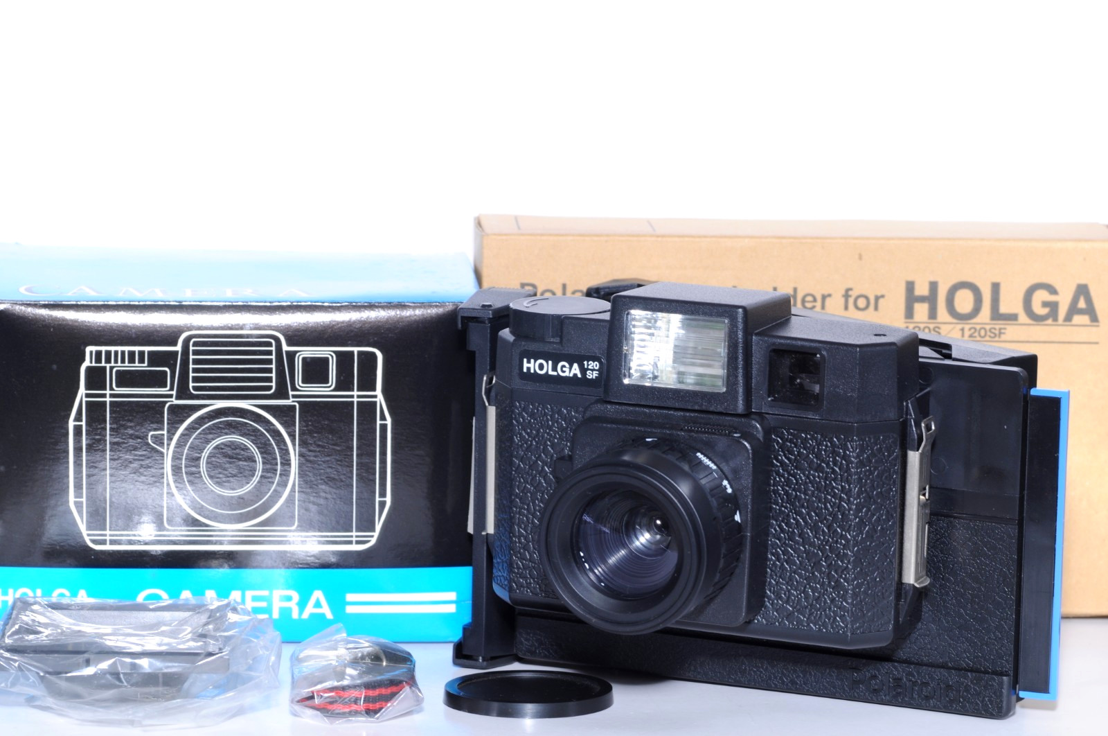 [Near Mint] HOLGA 120SF Polaroid Back Set POLGA Japan Limited Ready to Shoot